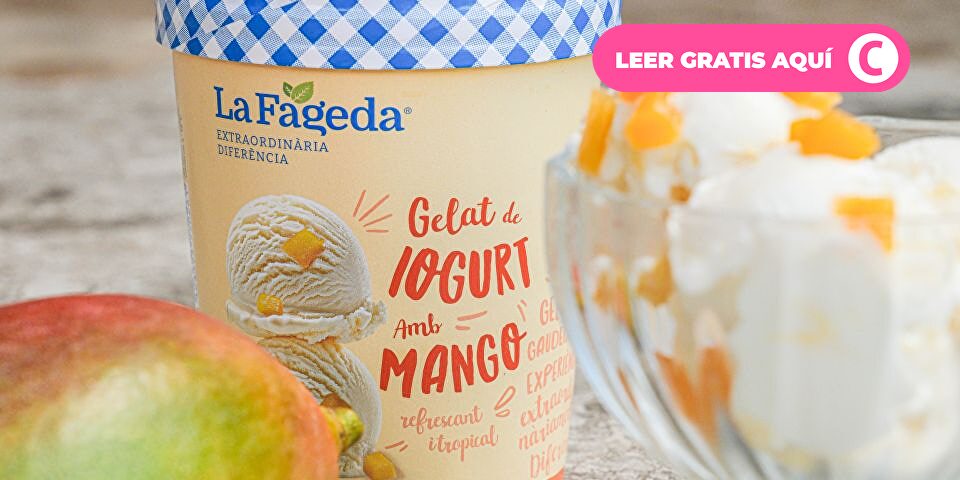 El helado de yogur con mango de La Fageda recibe dos estrellas en los Superior Taste Awards 2026