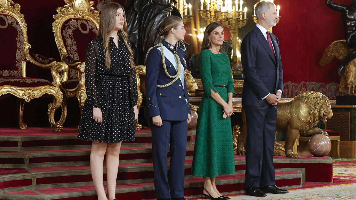Recepción en el Palacio Real: guiño a Ceuta, la incógnita de Sánchez y la duda de Begoña Gómez