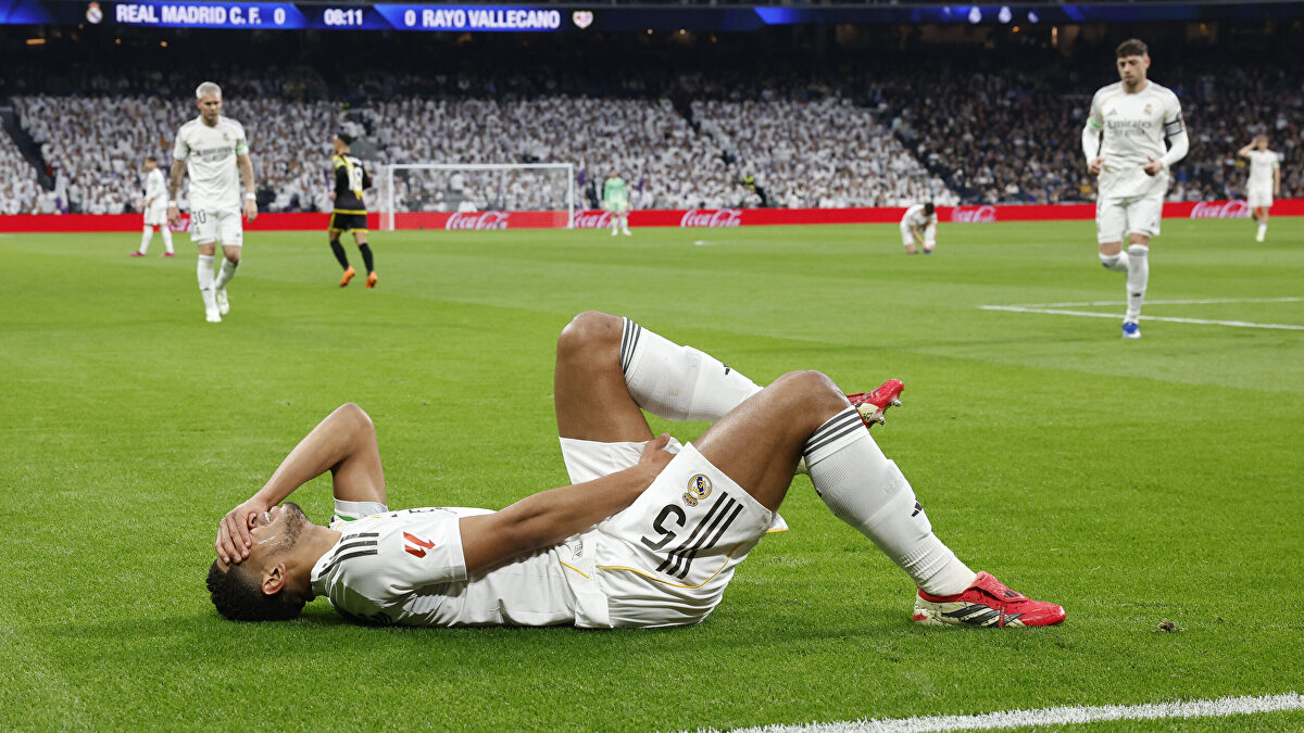 Bellingham se rompe: baja sensible para el Real Madrid