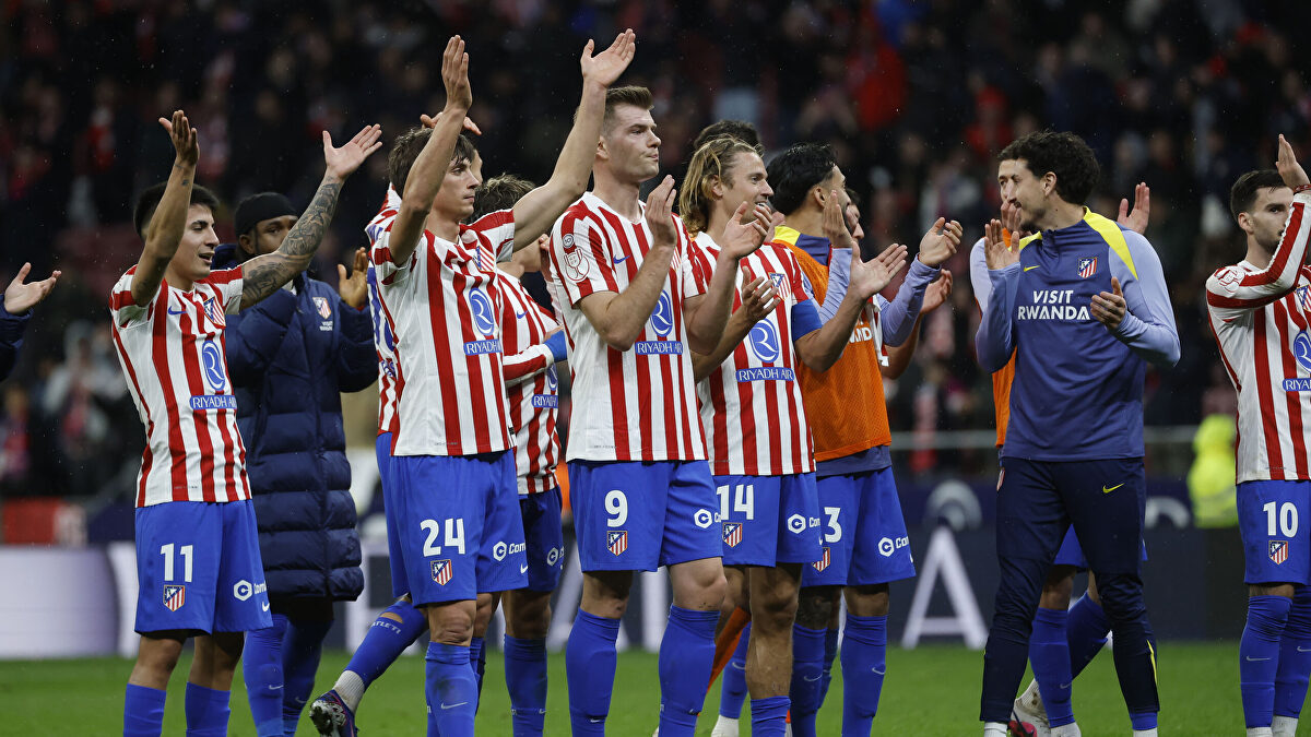 El Atlético humilla al Barça (4-0) en la ida de Copa