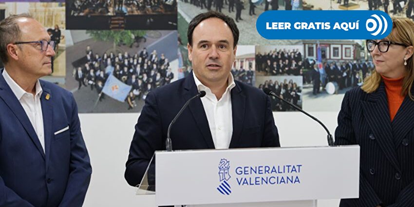 Juanfran Pérez Llorca apuesta en sus primeros tres meses de gobierno por las deducciones fiscales a los valencianos