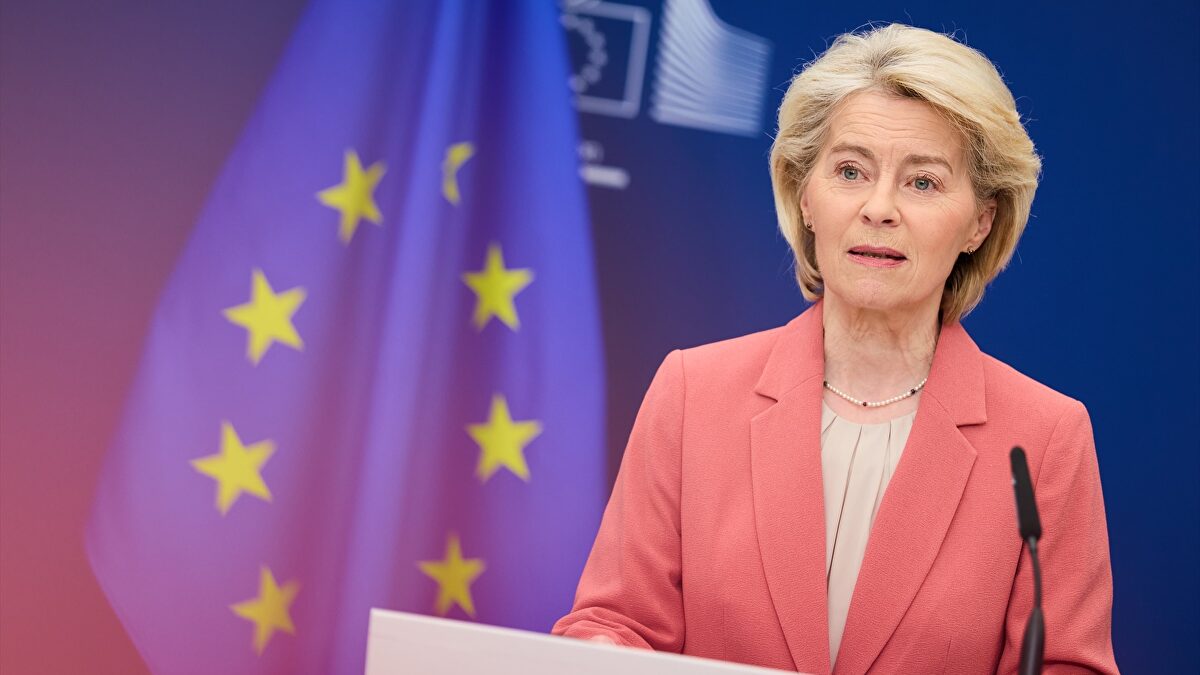 Ursula von der Leyen, presidenta de la Comisión Europea