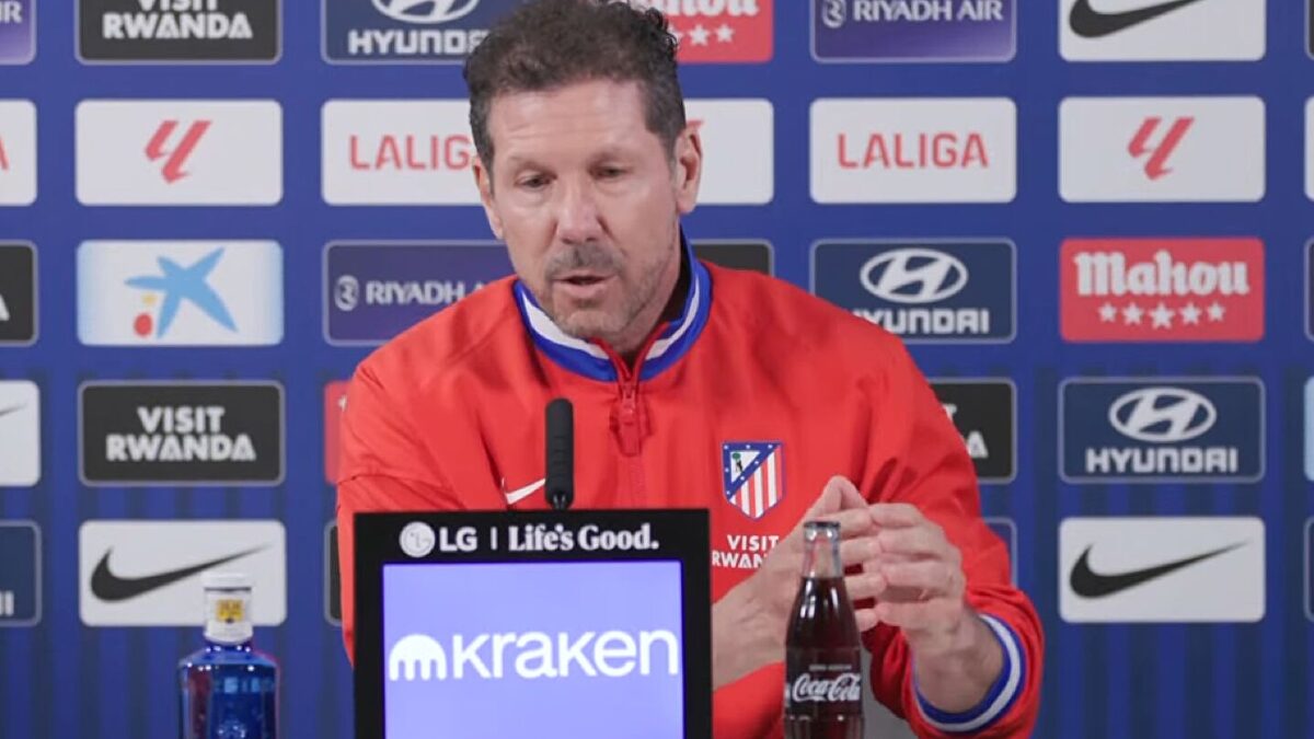 El mayor enfado de Simeone en años: palos a la prensa durante dos minutos
