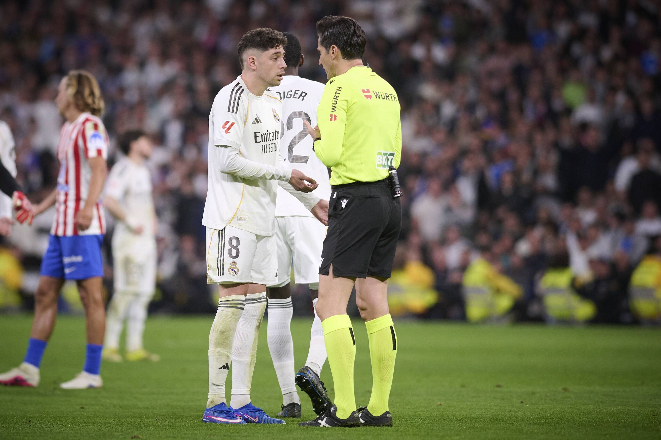 El acta de Munuera Montero que amenaza con dos partidos de sanción a Fede Valverde