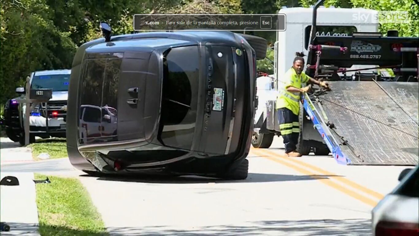 Tiger Woods, detenido en Florida tras un accidente por conducir bajo los efectos de sustancias