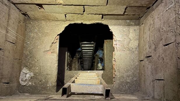 La Policía Nacional halla un narcotúnel fronterizo entre Ceuta y Marruecos