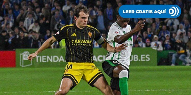 El Real Zaragoza tumba al Racing y sueña con el milagro de la salvación