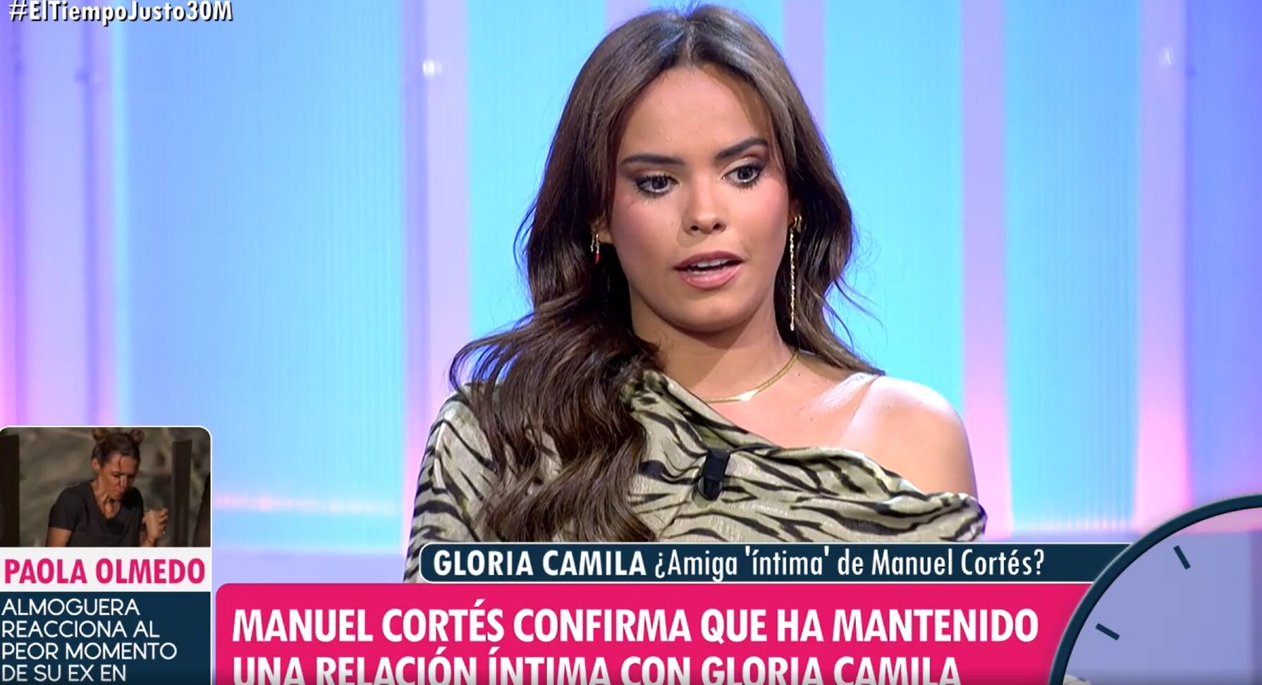 Gloria Camila anuncia medidas legales tras la bomba de Manuel Cortés