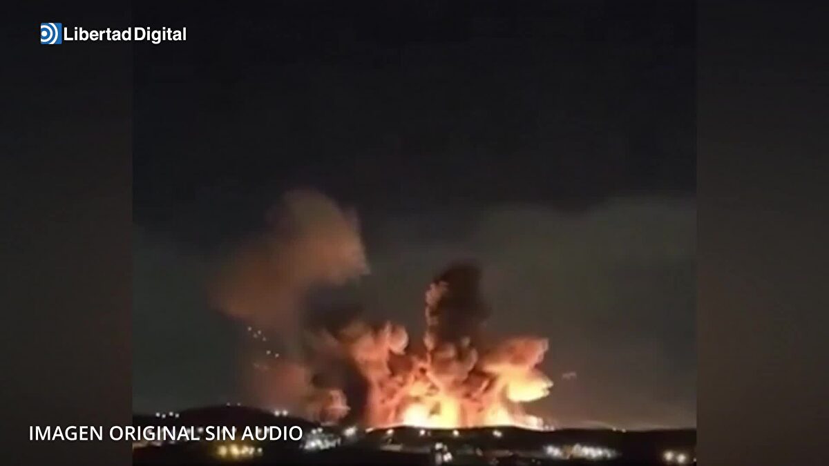 Trump exhibe una explosión masiva entre nuevos ataques a Irán