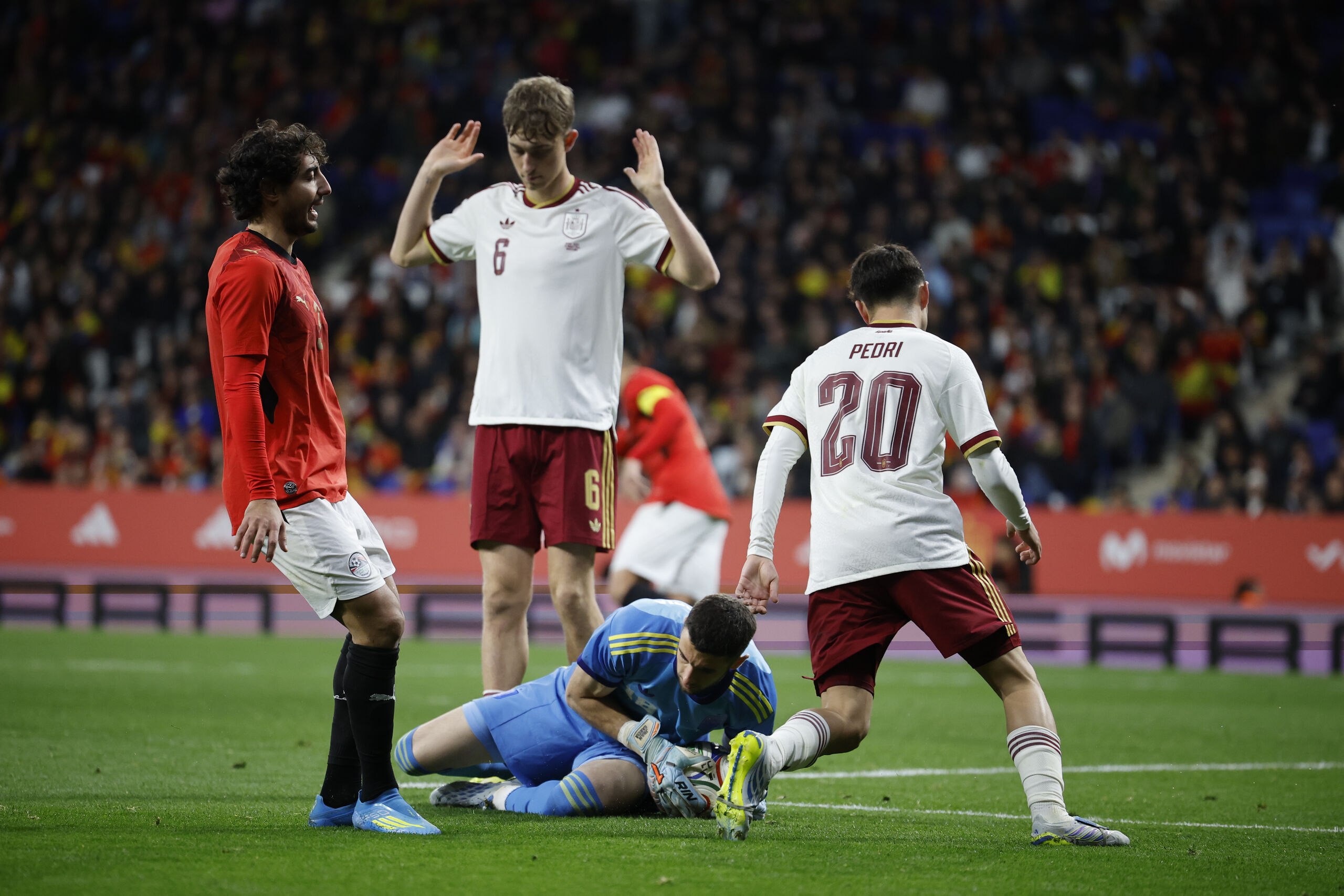 España no puede con Egipto en su último test antes del Mundial