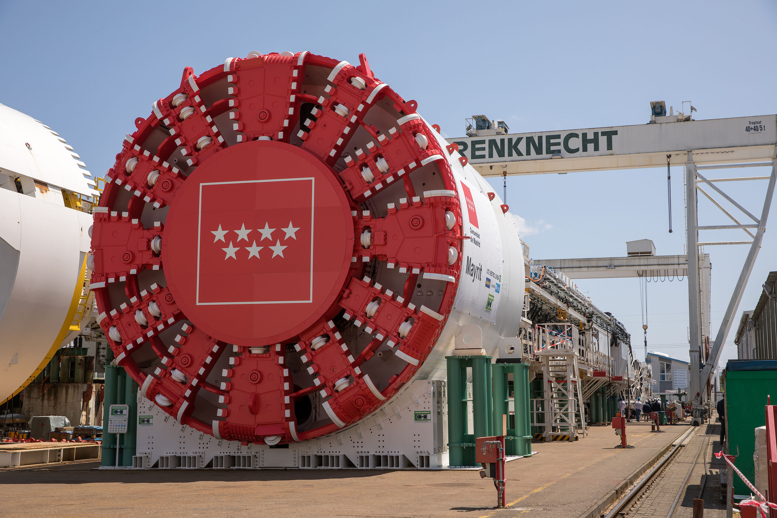 Así es Mayrit, la megamáquina de ACS que ya perfora el nuevo túnel de la L11 de Metro