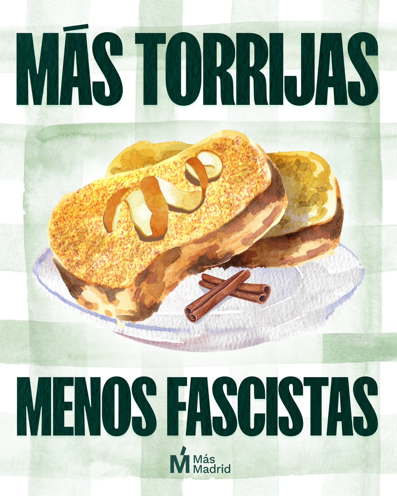 Burlas y críticas a Más Madrid por su felicitación de Semana Santa: "Más torrijas y menos fascistas"