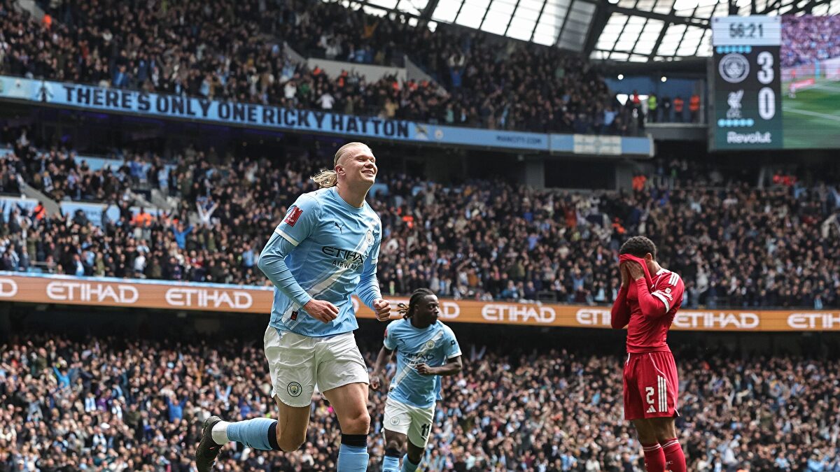 Una 'bestia' llamada Erling Haaland: hat-trick y billete a semifinales