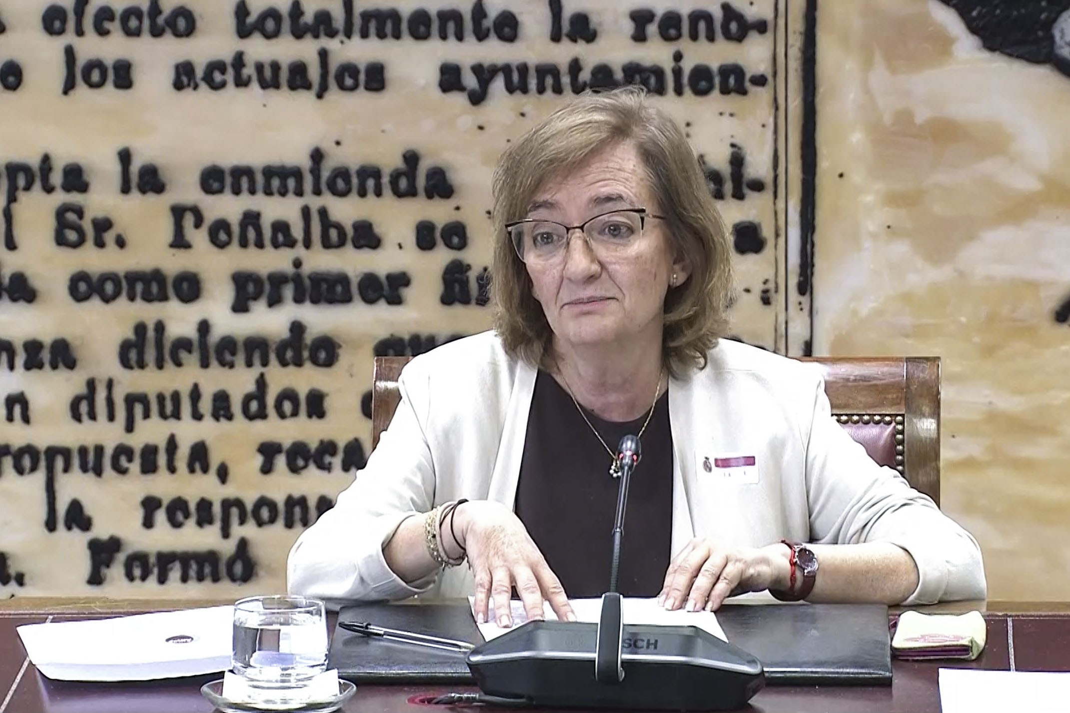 El último gran repaso de Cristina Herrero al Gobierno: "Es imposible firmar convenios con Hacienda y Economía"