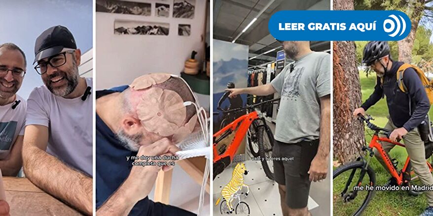 Del La Paz a Santiago de Compostela en bicicleta, el reto de un paciente de glioblastoma