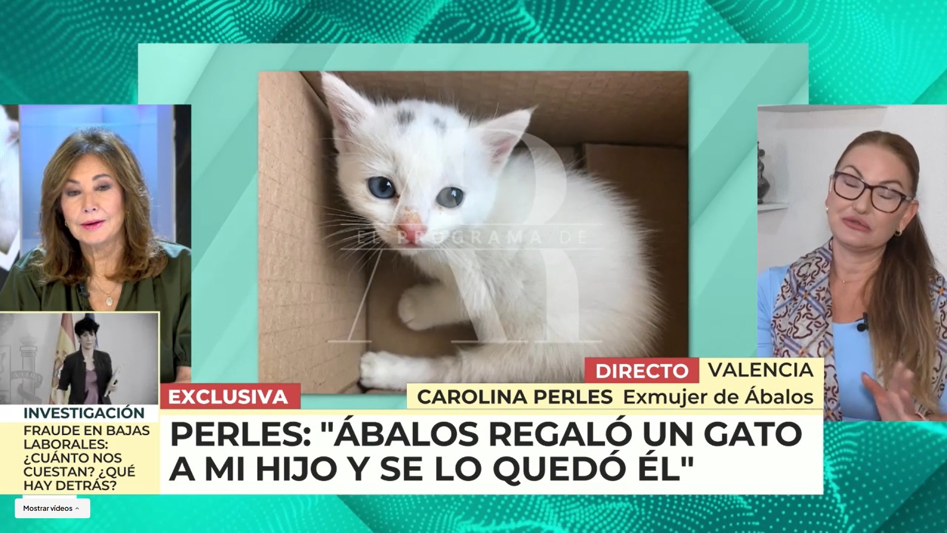 Carolina Perles saca a la luz otro gato de la discordia de Ábalos: "Que lo devuelva"