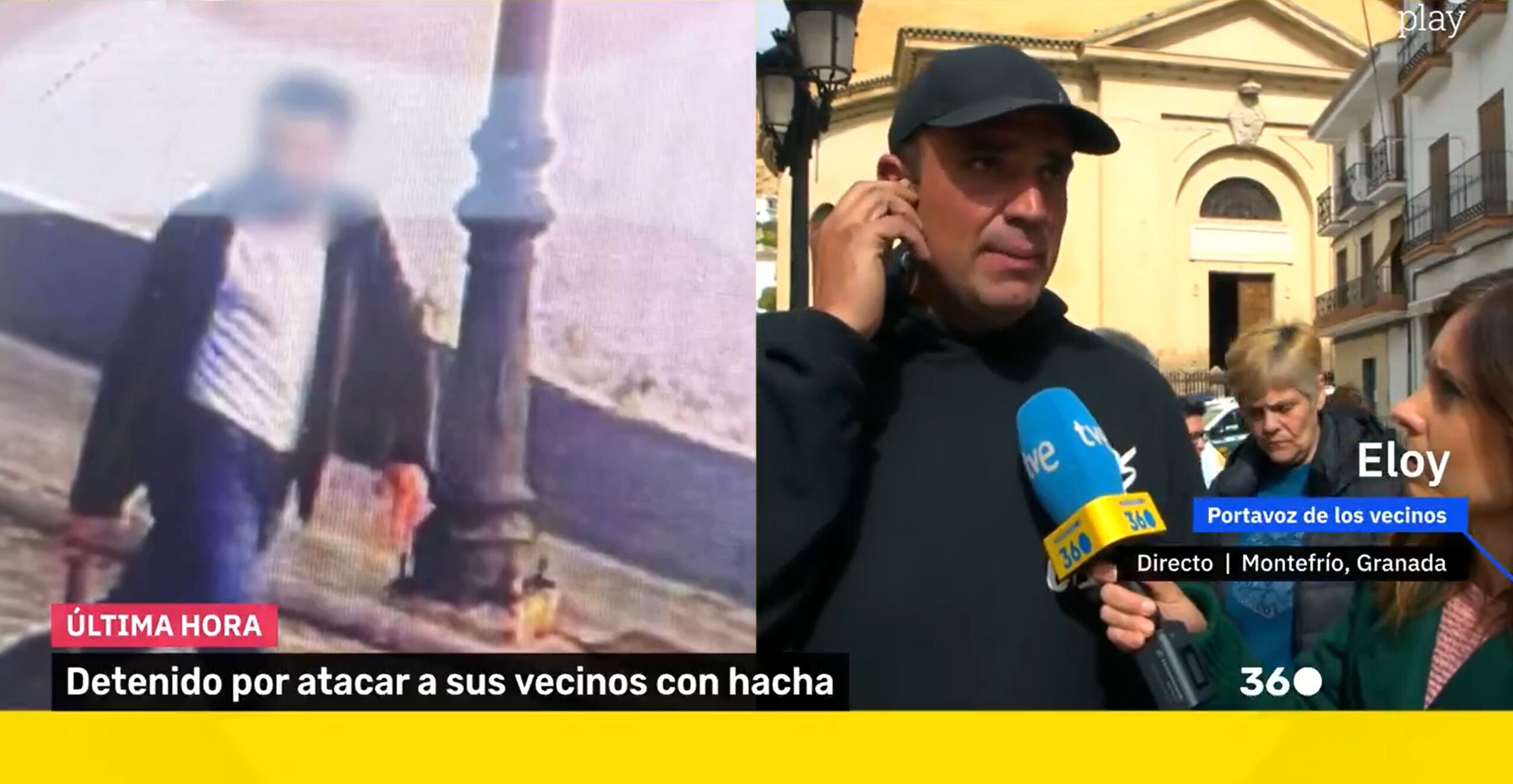 TVE silencia el ataque de Montefrío: ni rastro en el 'Telediario' ni mención a la nacionalidad marroquí del agresor