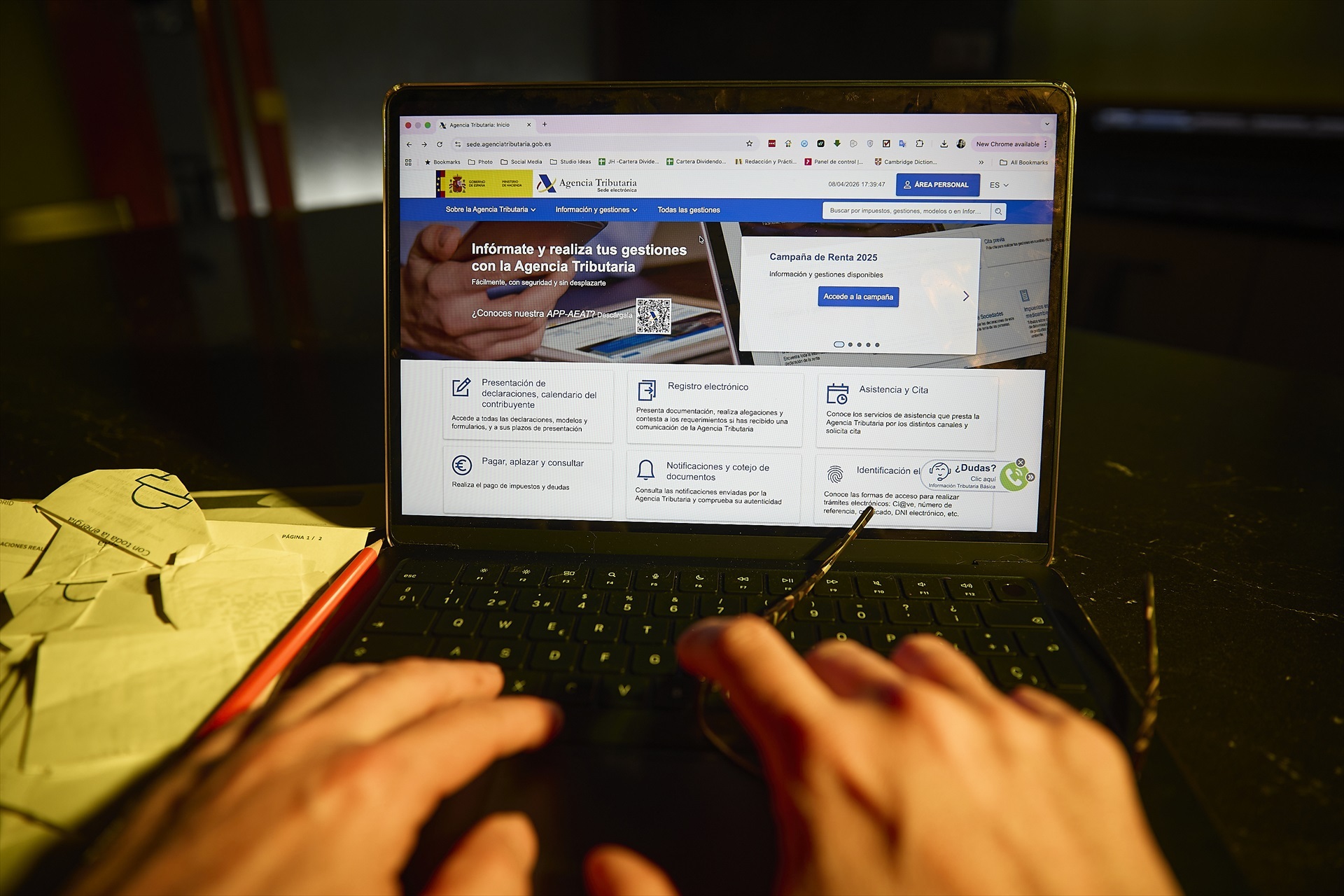 Declaración de la Renta 2025: quién está obligado a presentarla y quién no