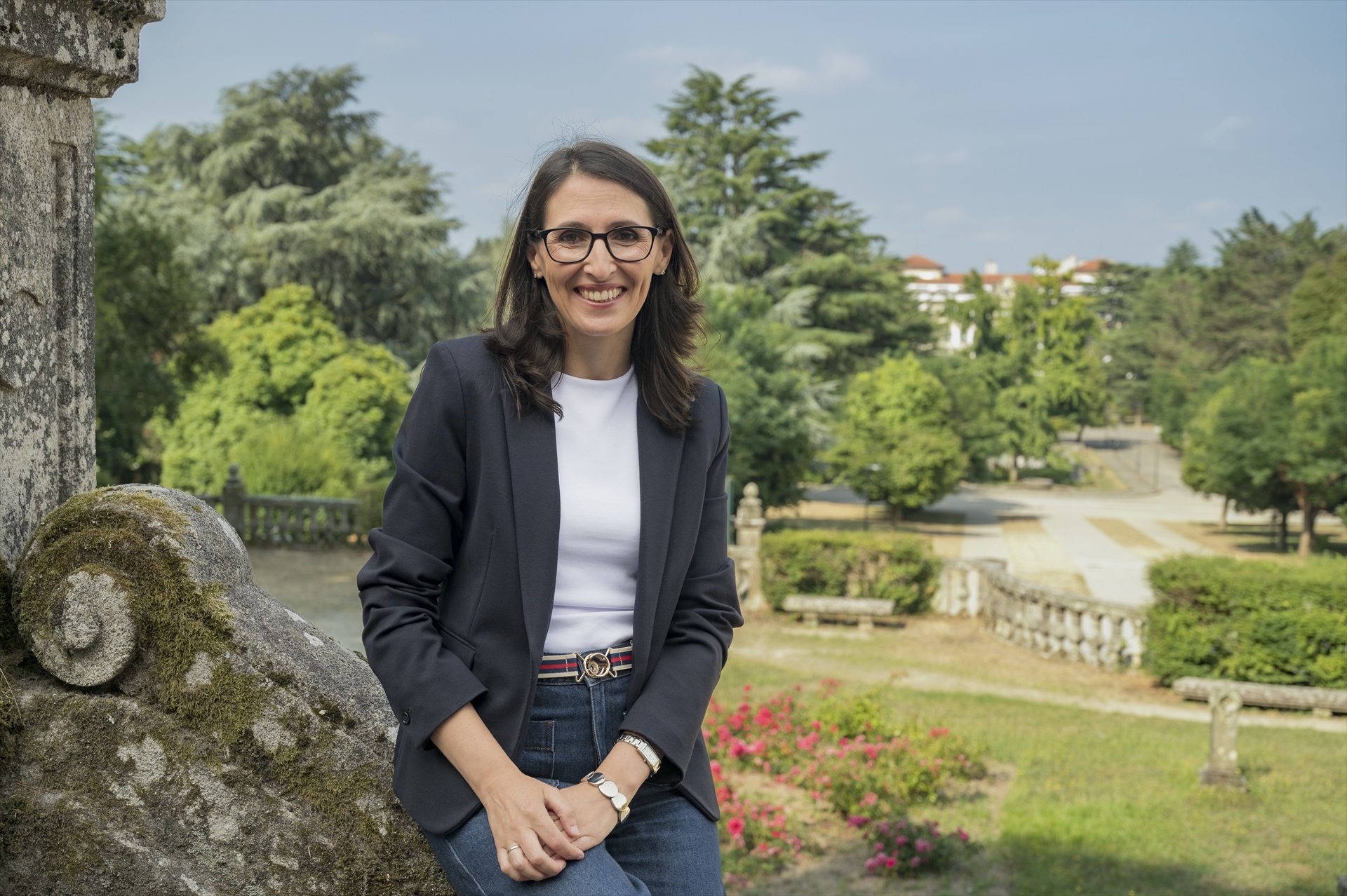 Rosa Crujeiras toma posesión como primera rectora de la USC
