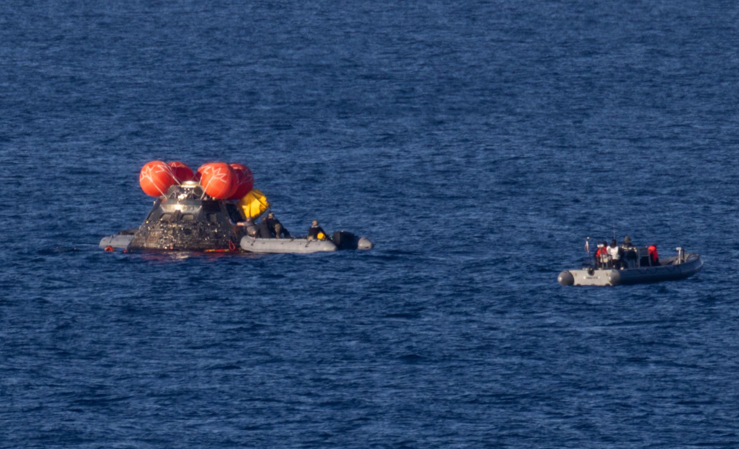 Culmina con éxito la misión Artemis II con el amerizaje de la cápsula Orión en el Pacífico