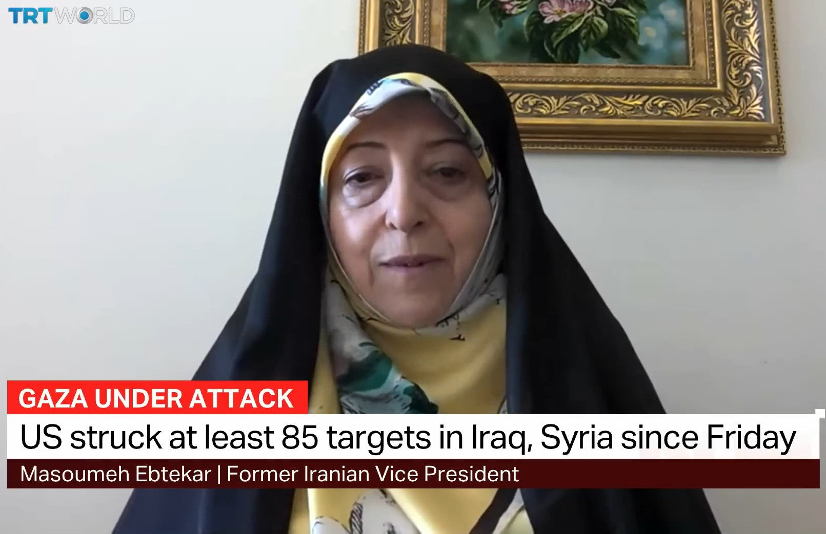 Rubio acaba con la vida de privilegio de la familia de la portavoz del régimen iraní 'María la Gritona' en EEUU