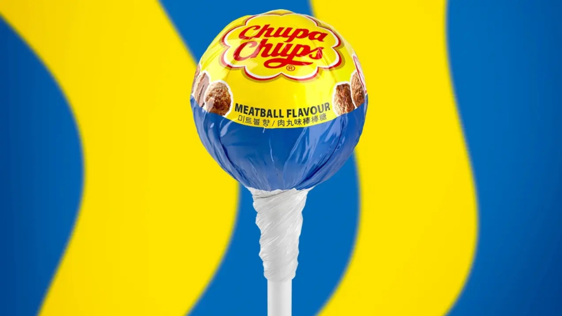 Ikea y Chupa Chups se alían para crear un Chupa Chups con sabor a albóndiga