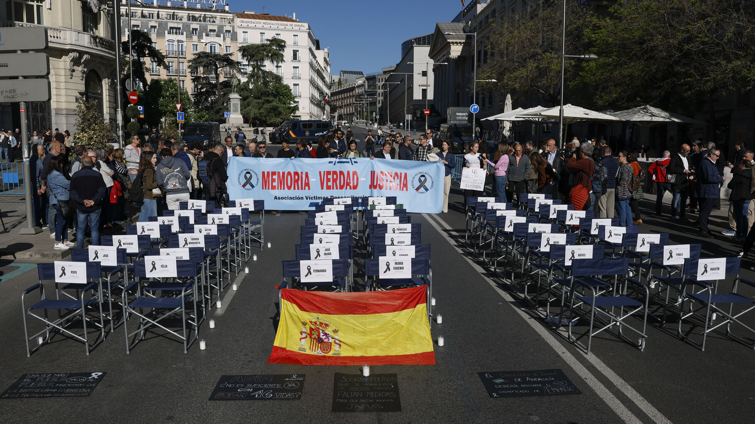 Las víctimas de Adamuz exigen respeto por las imágenes difundidas: "Reabre heridas que no han cicatrizado"