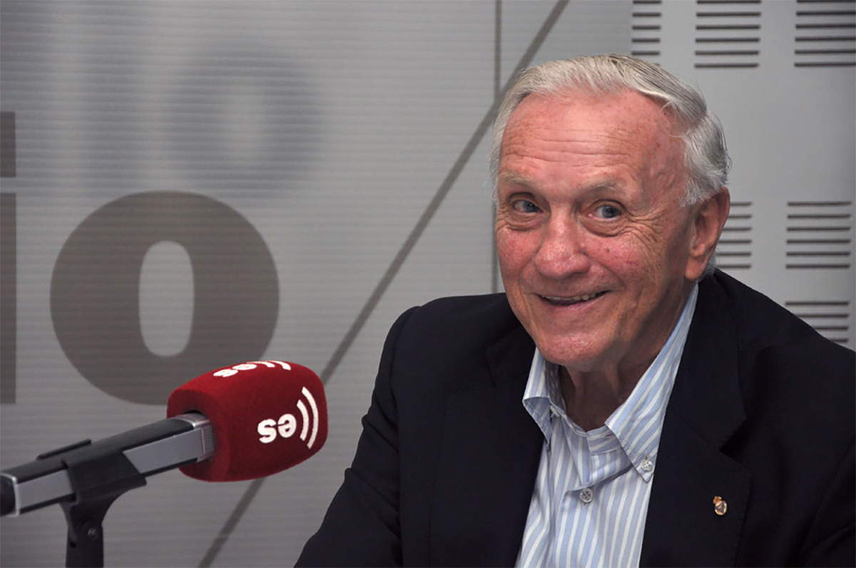 El día que Santamaría visitó esRadio: "Las rivalidades solo existen en el campo, ahí no hay amistad"