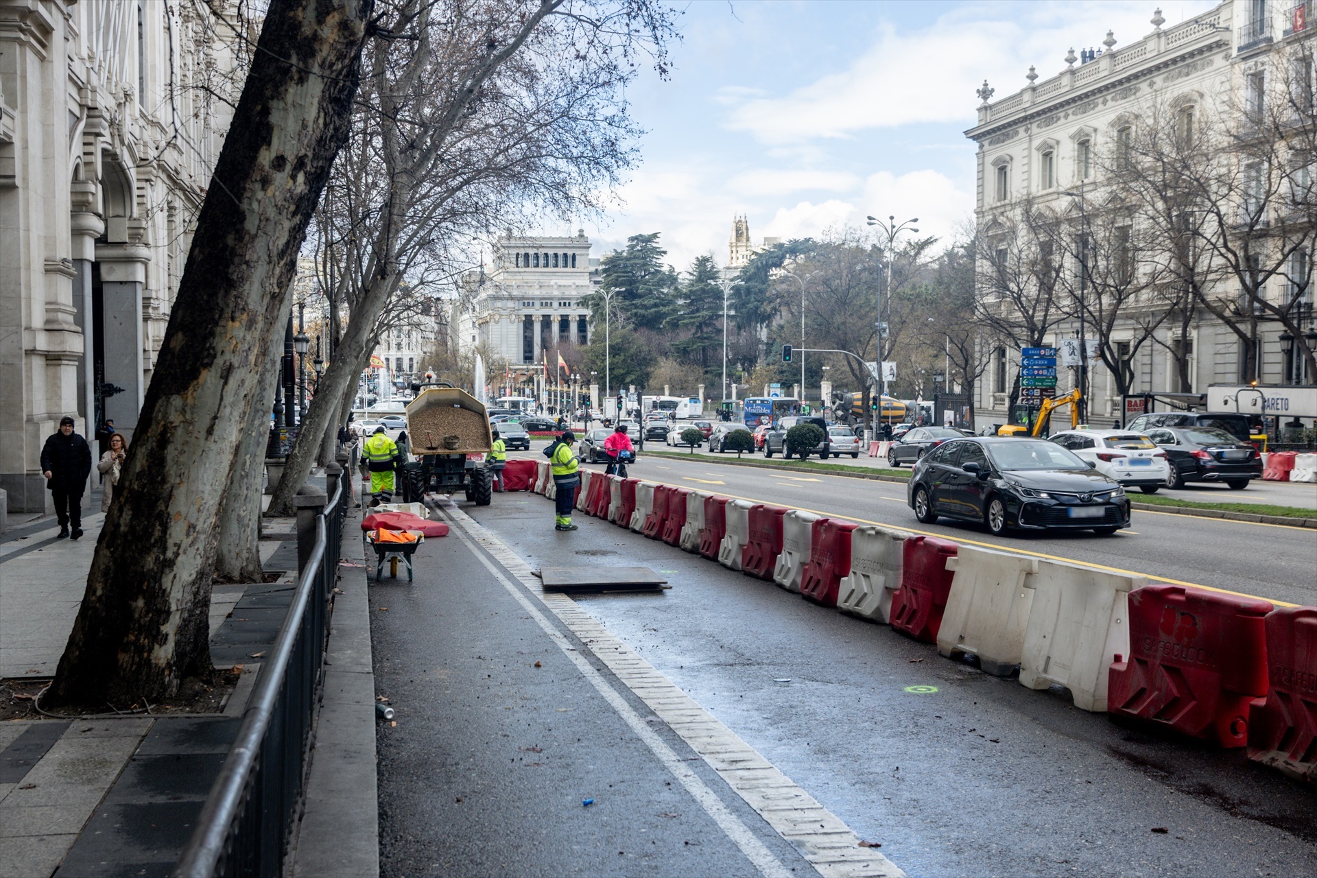 ¿Afectarán las obras del Bernabéu y Alcalá a los actos multitudinarios del papa León XIV?