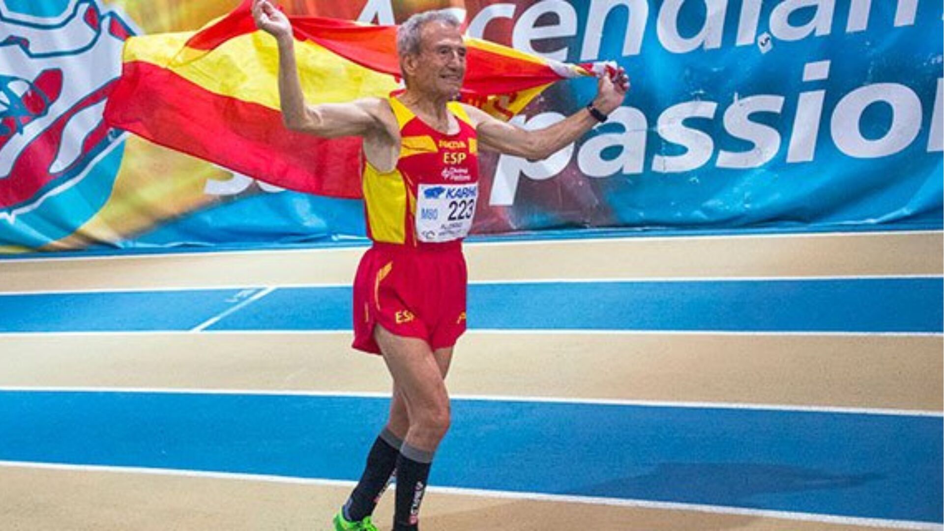 Sin barreras a los 90 años: el atleta español que pulveriza todos los récords