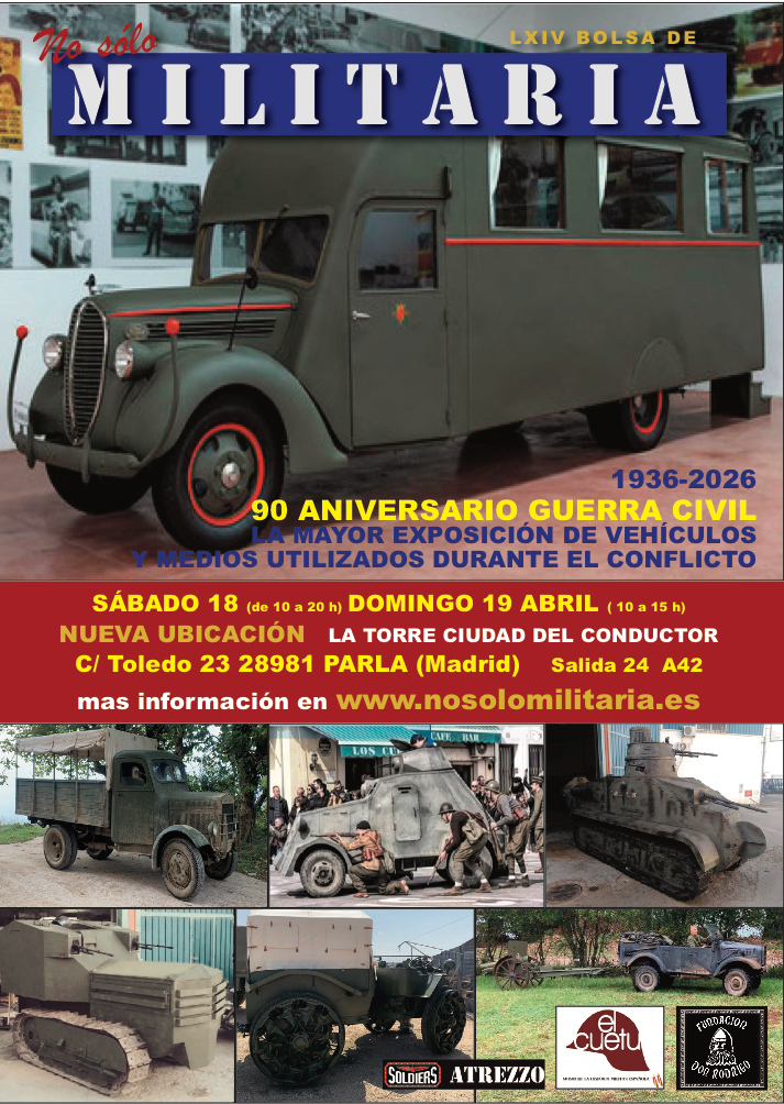 No Solo Militaria conmemora el 90º aniversario de la Guerra Civil