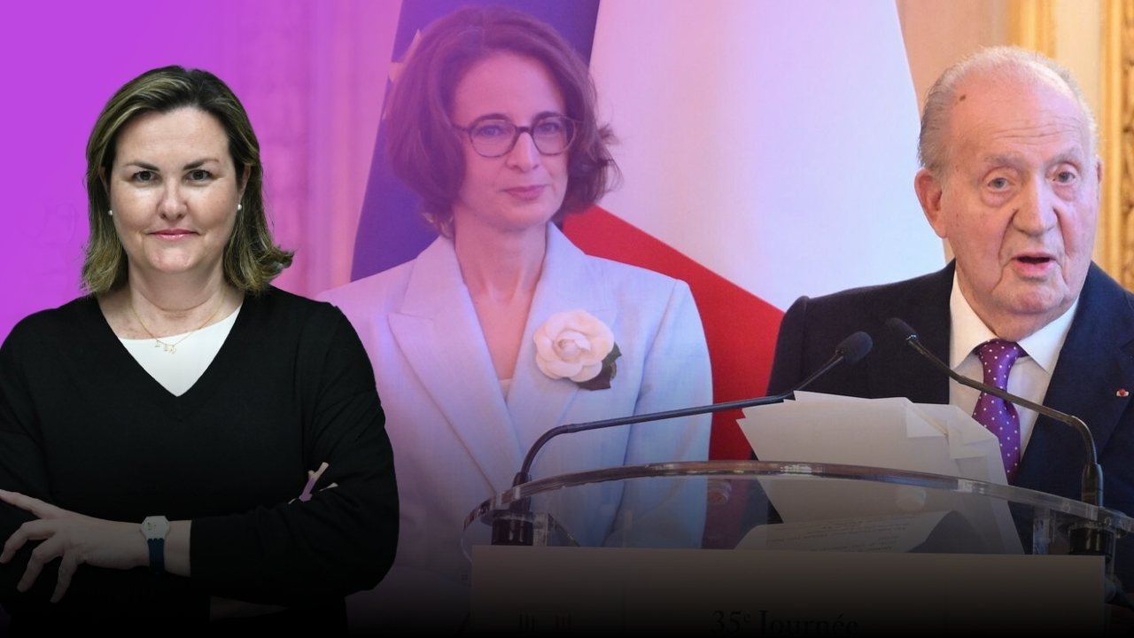 De 'groupie' a portavoz: el protagonismo de Laurence Debray en la campaña "blanqueadora" de Juan Carlos I