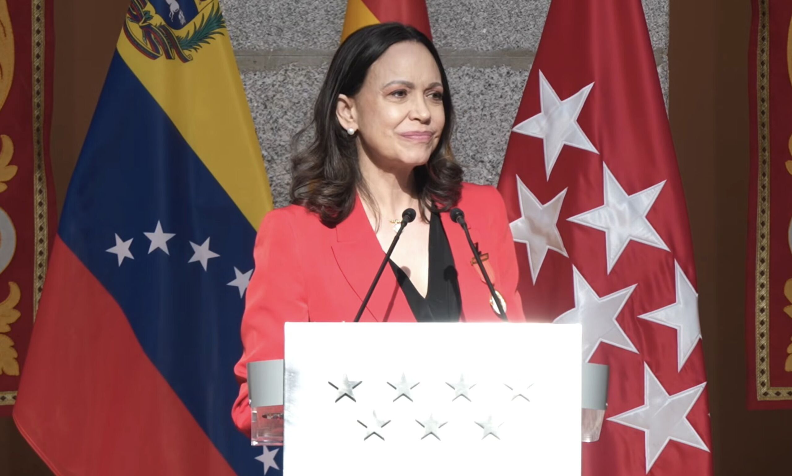 María Corina Machado: "Desde aquí comenzamos a preparar nuestro retorno, regresaremos millones"