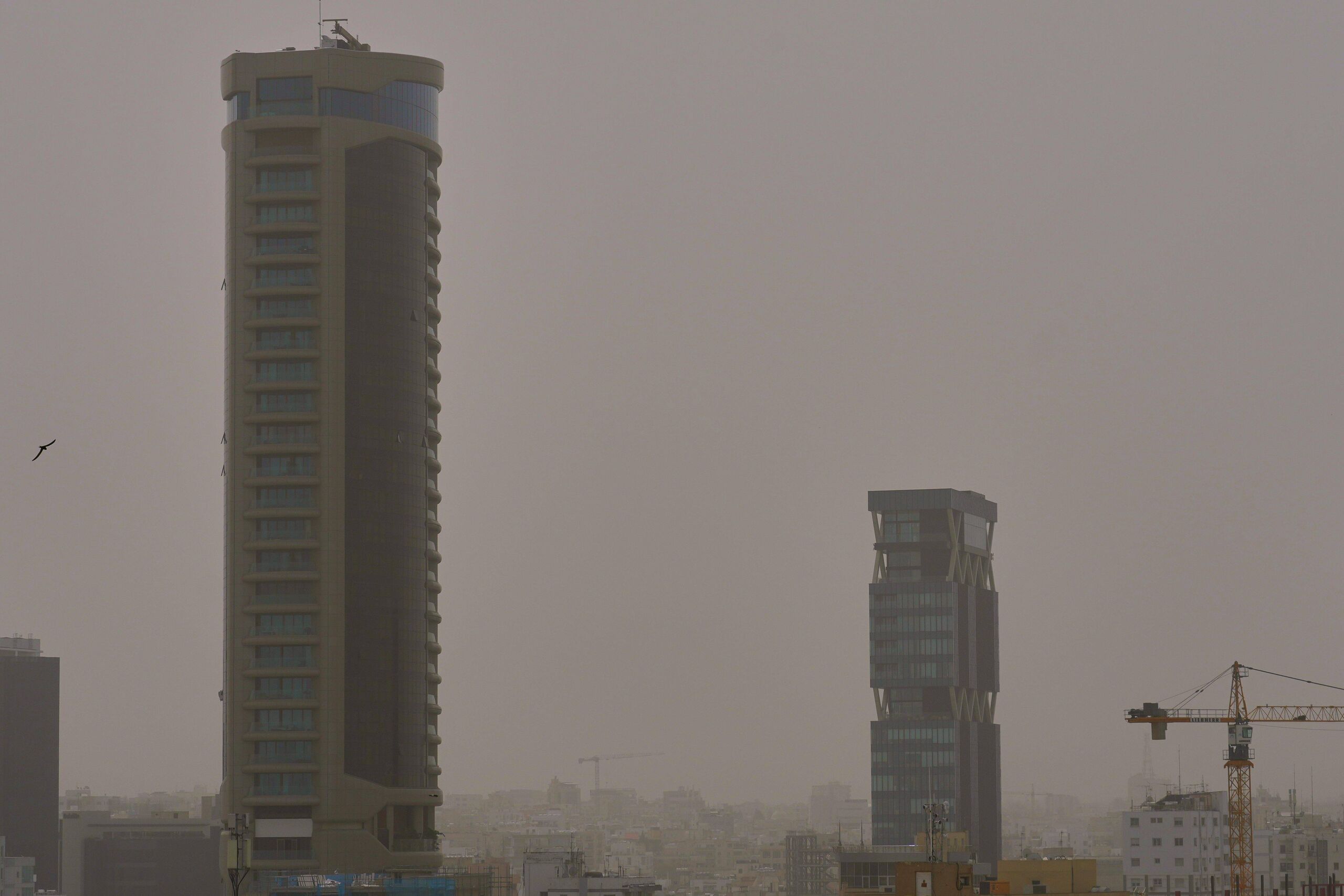 Tormentas fuertes en el nordeste y llegada de polvo en suspensión a la Península