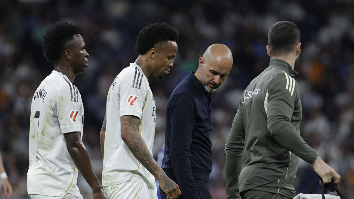 Militao se marcha lesionado y enciende las alarmas en el Real Madrid