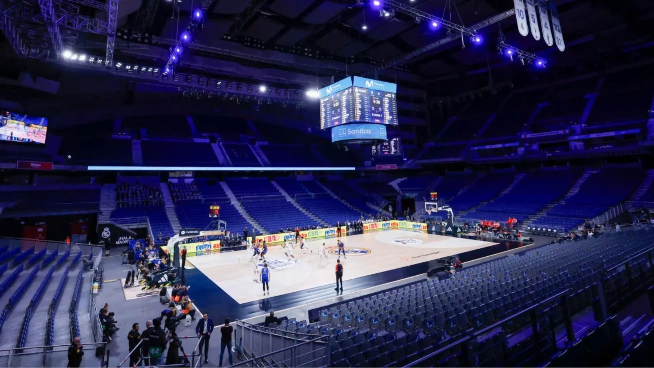 El Ayuntamiento exige al Delegado del Gobierno que el Real Madrid-Hapoel se juegue con público