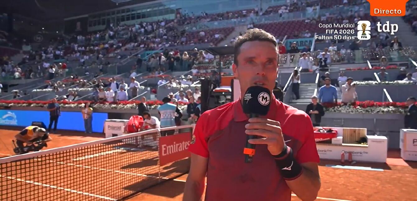 Madrid homenajea a Roberto Bautista: se despide con sus hijos donde ganó la Davis tras morir su padre