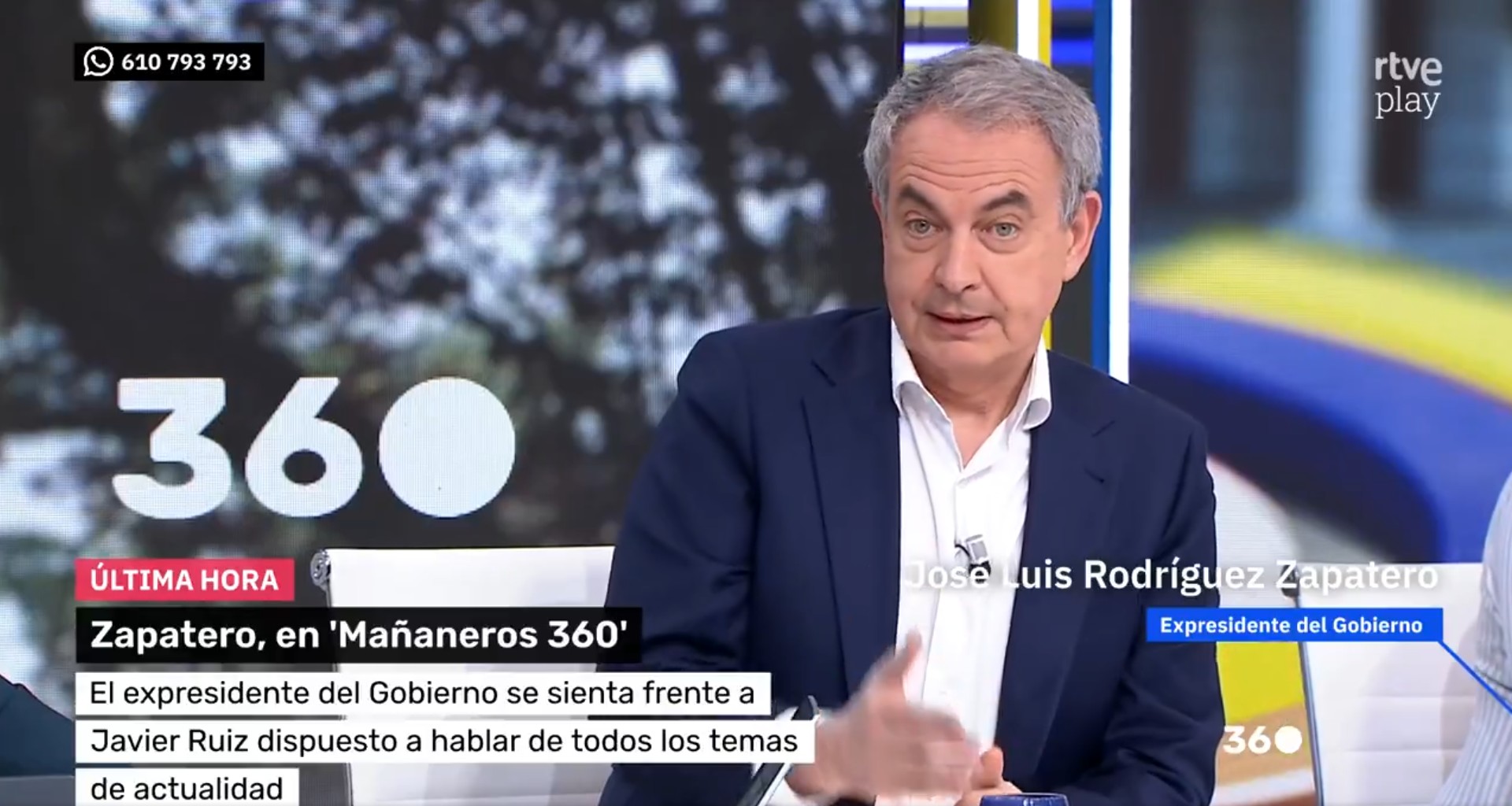Zapatero carga contra María Corina Machado y los venezolanos que gritaron al 'generoso' Sánchez en Sol