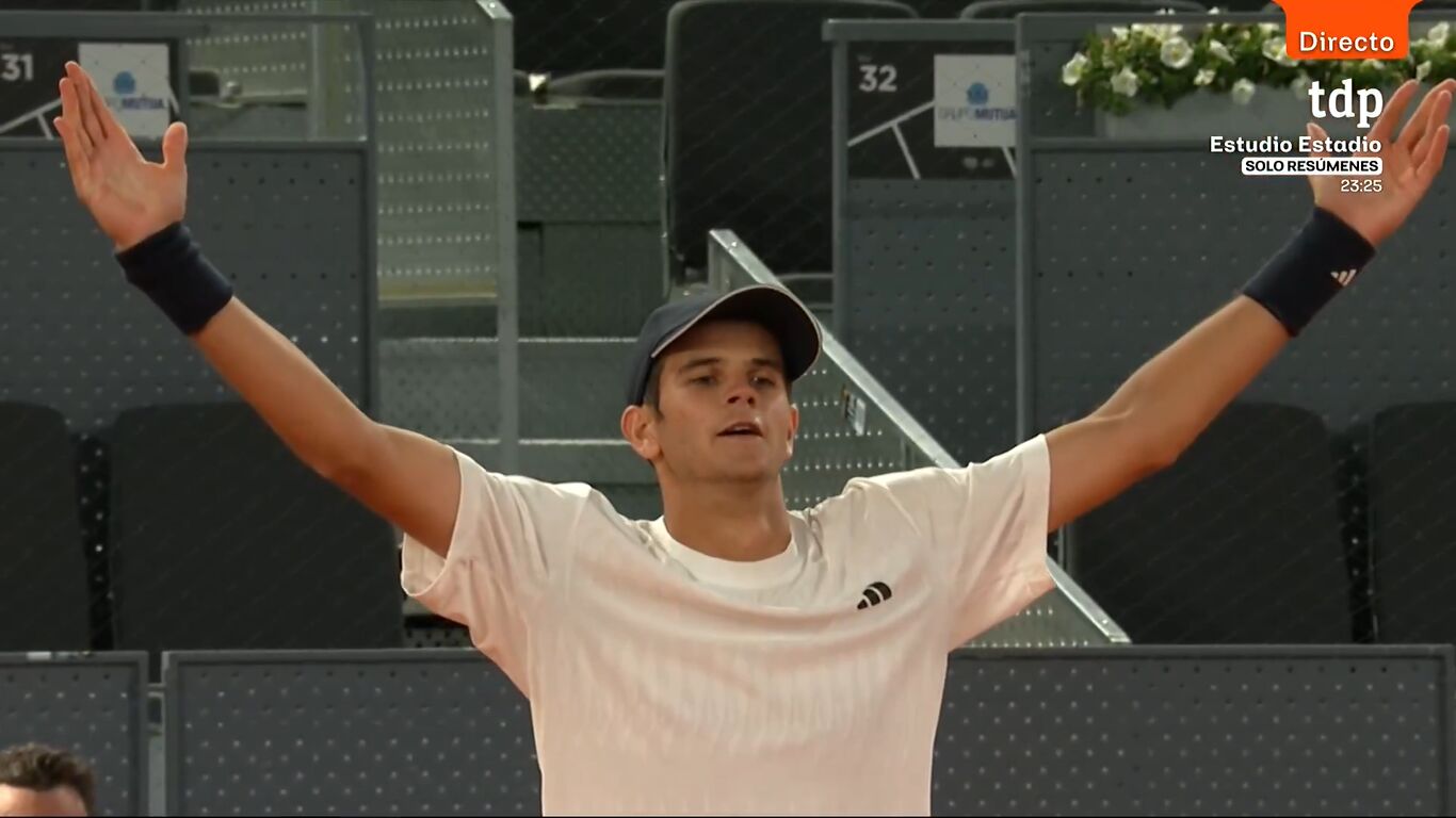 La celebración más madridista de la nueva perla del tenis español: Rafa Jódar hace un Bellingham
