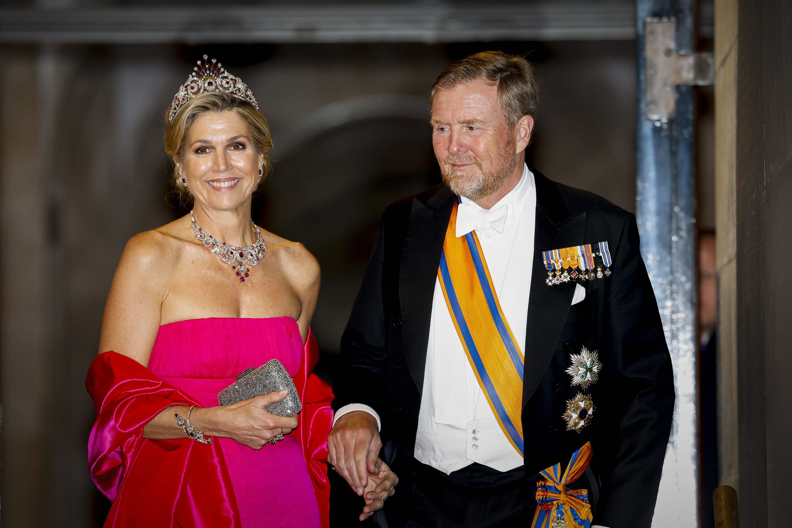 Máxima de Holanda presume de figura con un vestido de hace casi 20 años