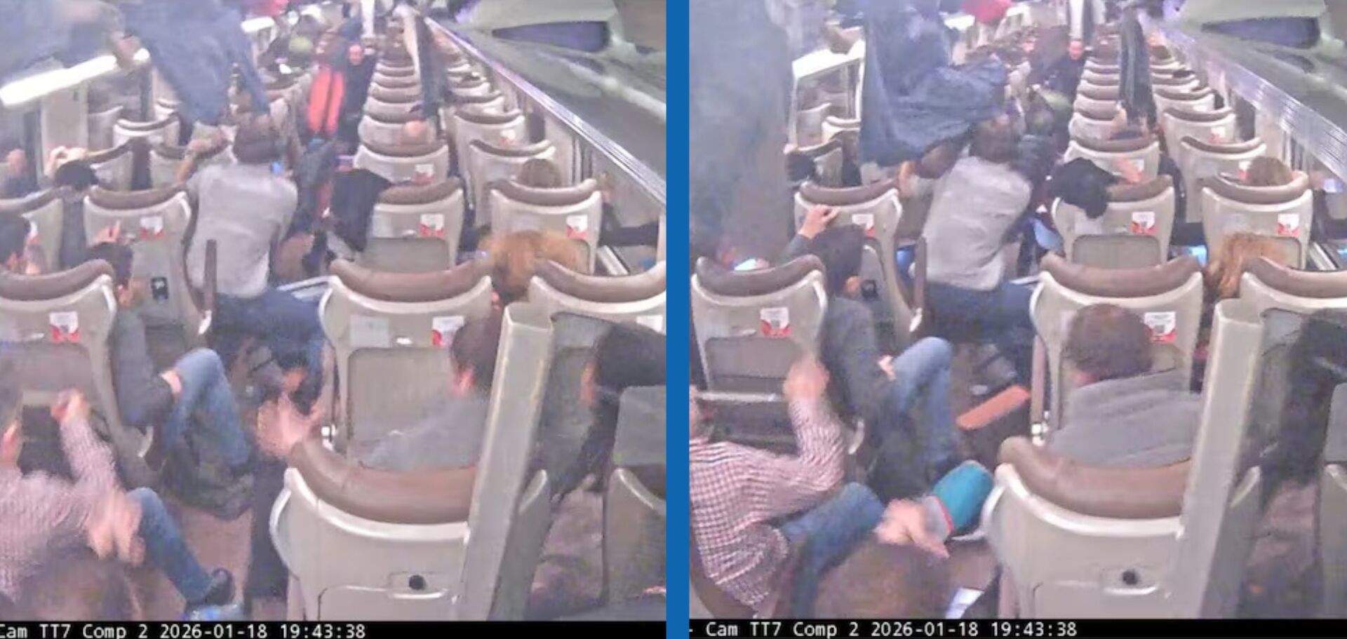 Las fotos de los trenes de Adamuz en el instante del accidente: un informe enviado al juez señala la rotura de la vía