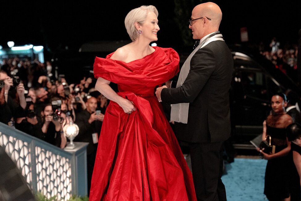 Anne Hathaway regresa a 'Runway' para rescatar a Miranda Priestly de la cancelación en la secuela de 'El diablo viste de Prada' — image 5