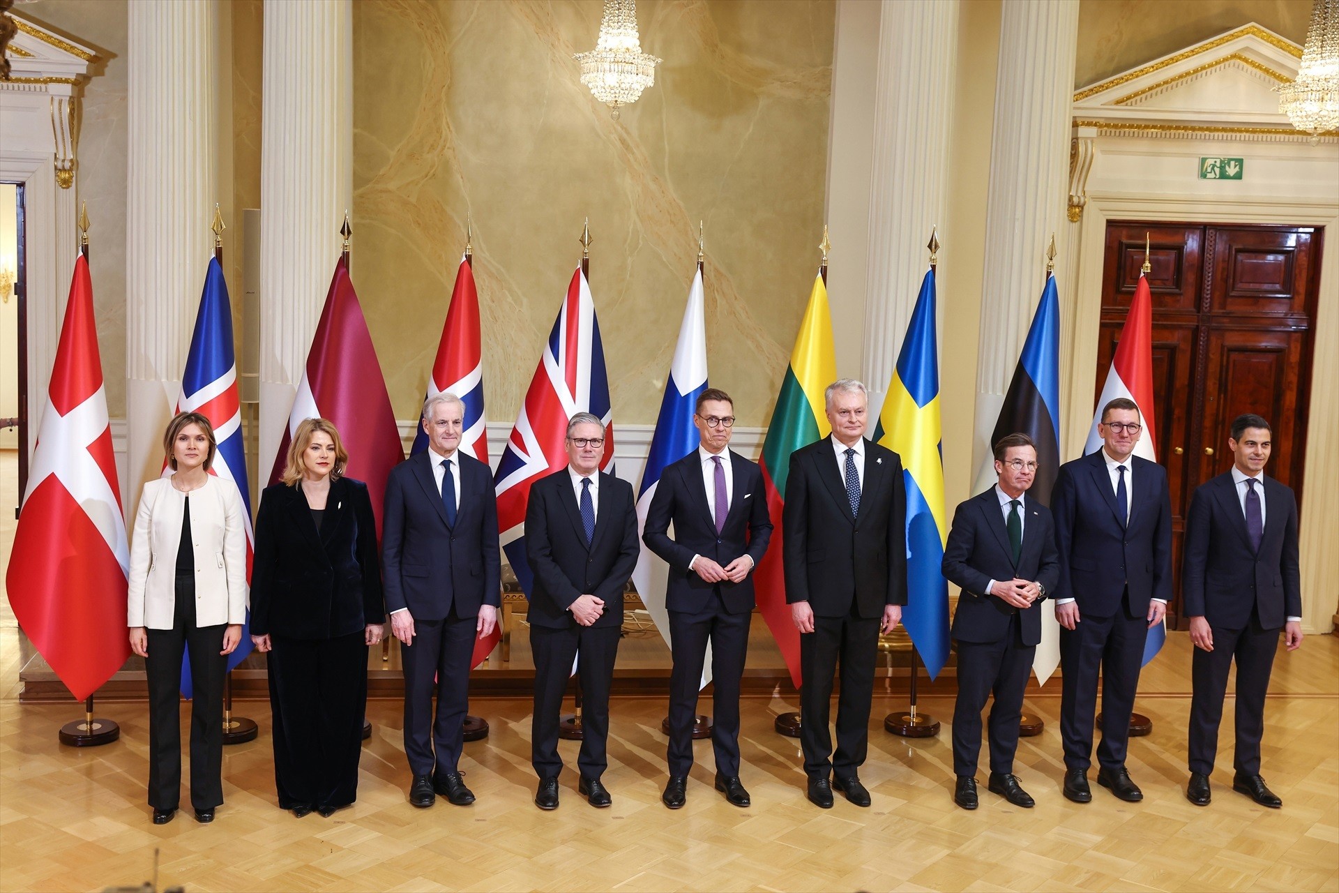 Diez países europeos crean una fuerza naval conjunta para disuadir a Rusia en el Ártico, el Báltico y el Atlántico Norte