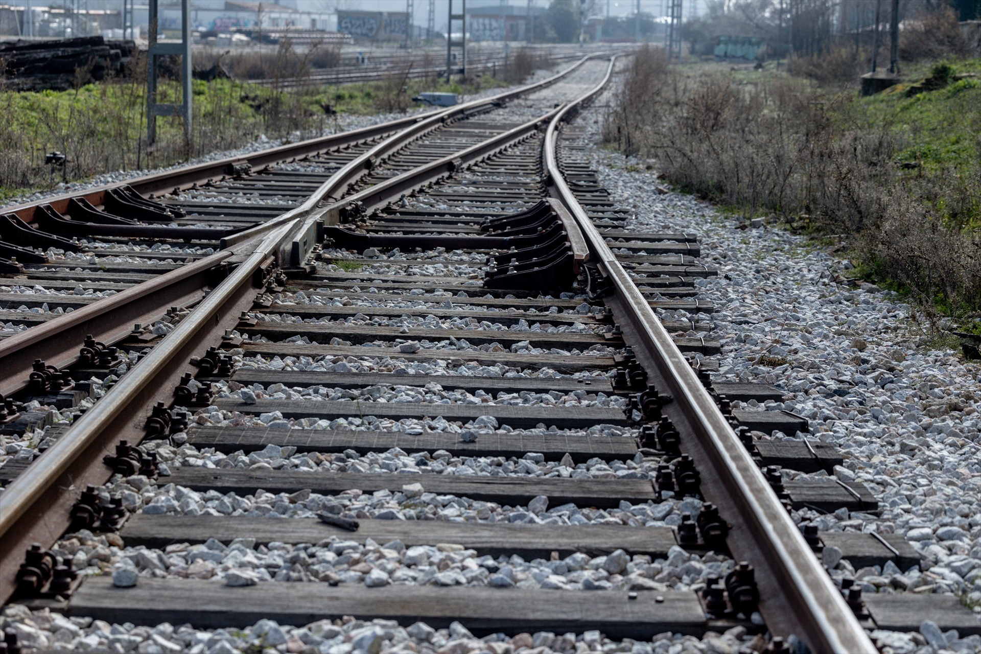 Vías de tren de alta velocidad