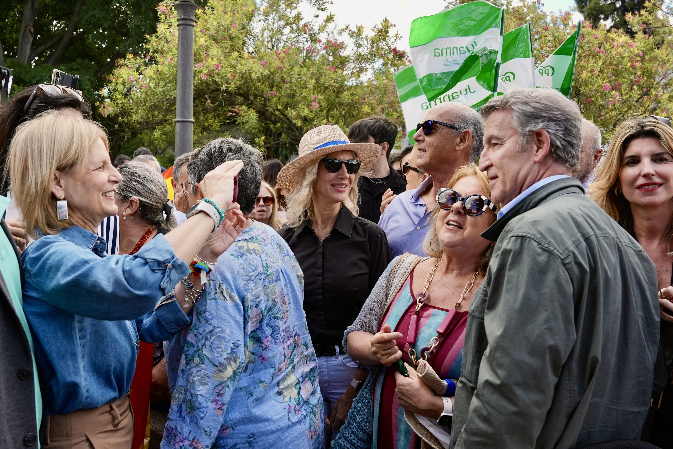 Feijóo pide "votar en masa" en Andalucía, "indispensable" para sacar a Sánchez de la Moncloa