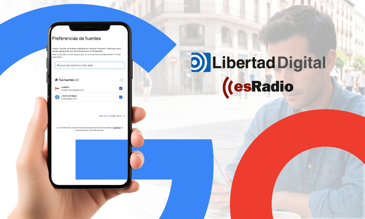 Google permite elegir tus medios favoritos: así puedes configurar Libertad Digital y esRadio