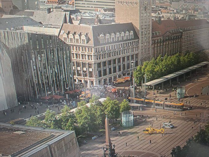 Al menos dos muertos en una atropello múltiple en Leipzig (Alemania)
