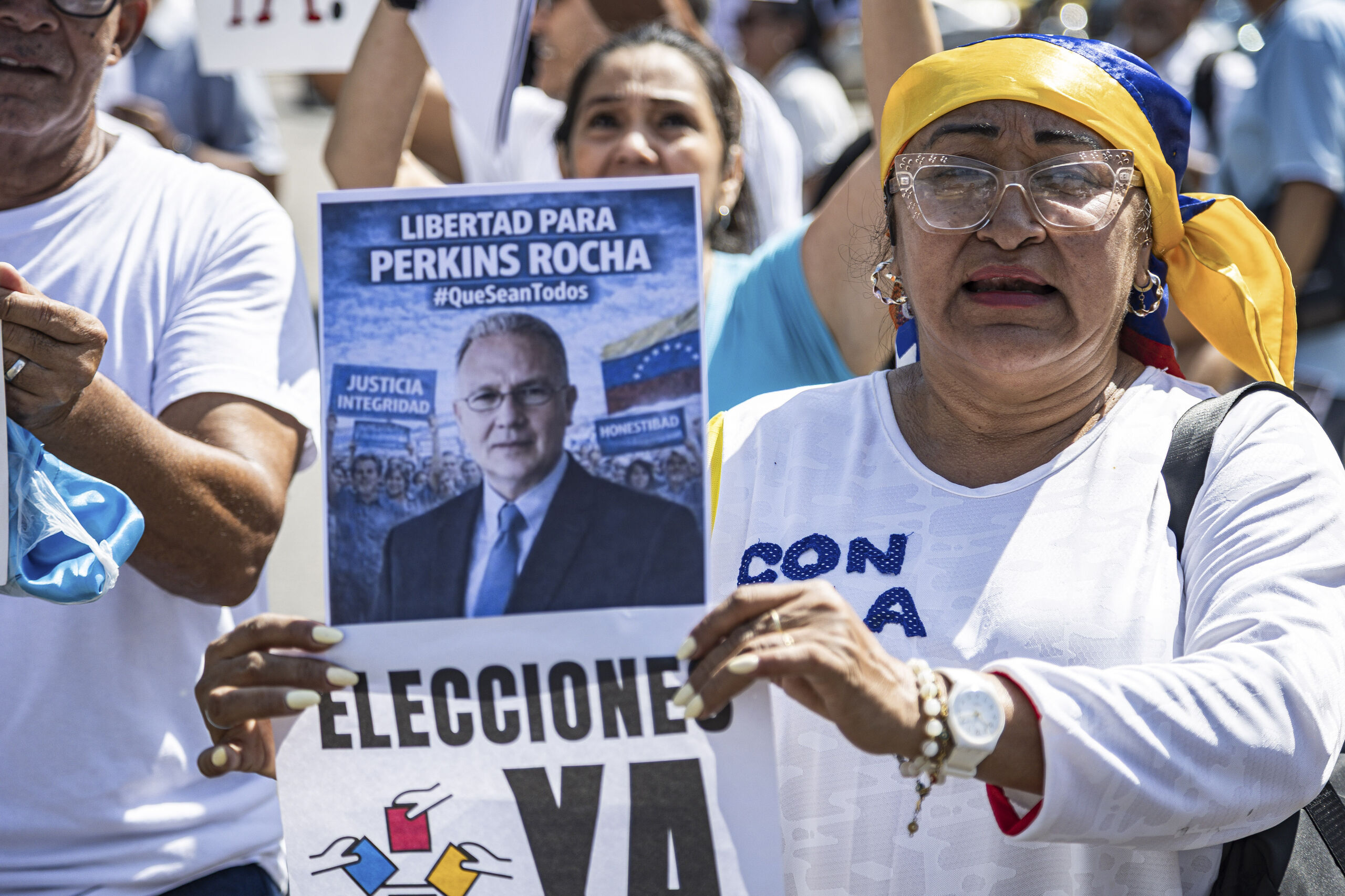 Machado exige elecciones en Venezuela en un plazo máximo de 12 meses frente a la tibieza de Trump