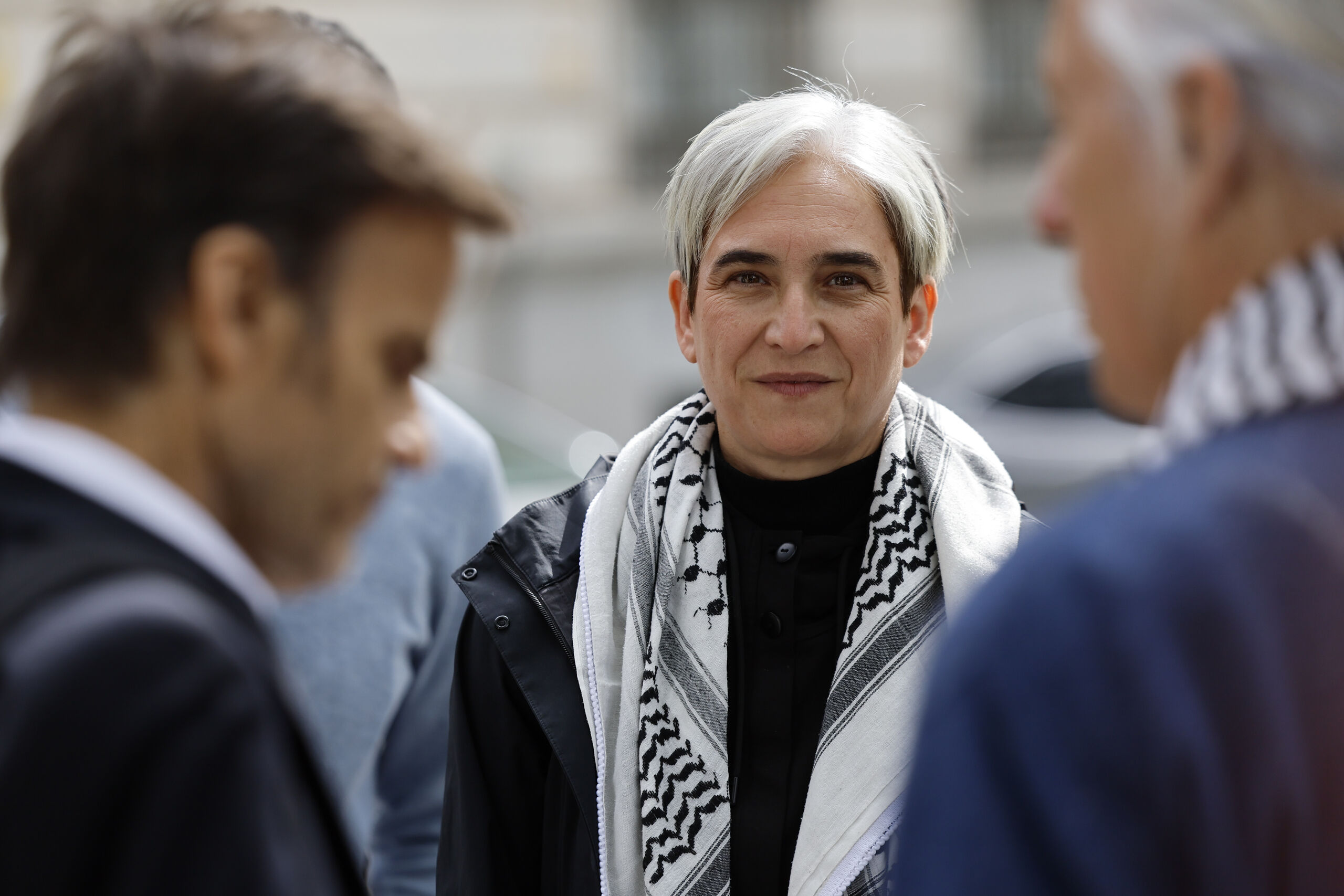 Dolores Delgado recibe a Ada Colau y su flotilla para ratificarse en su denuncia contra Netanyahu