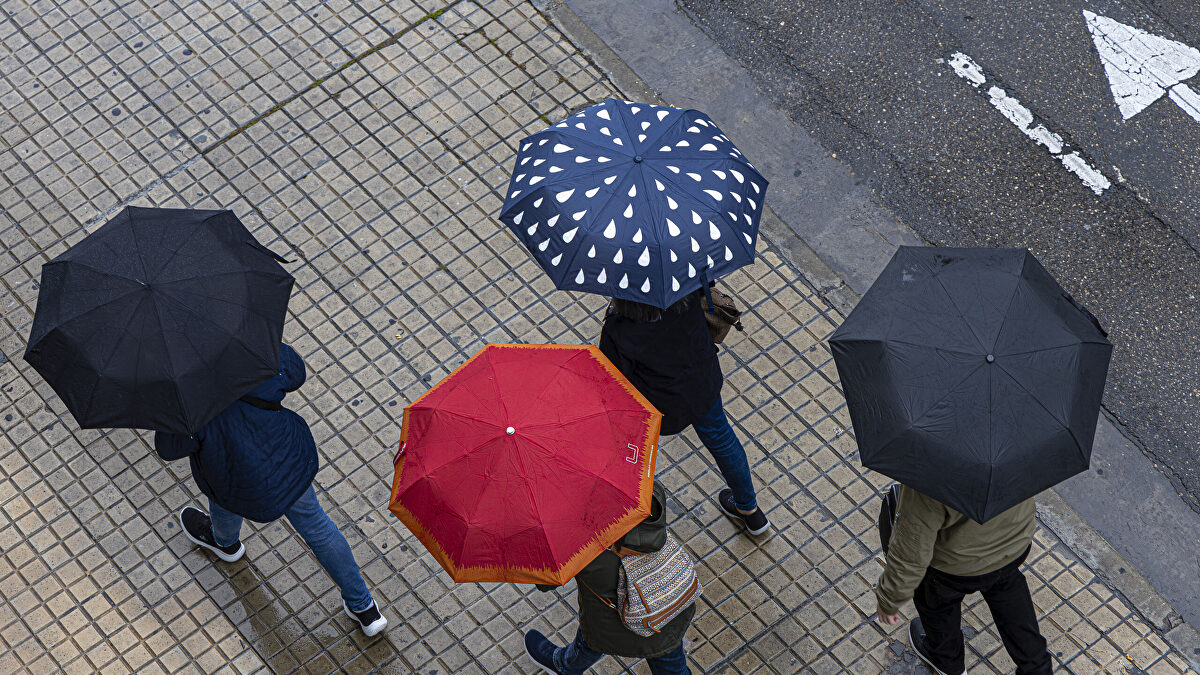 Una borrasca atlántica traerá fuertes lluvias, tormentas y granizo a casi toda la Península